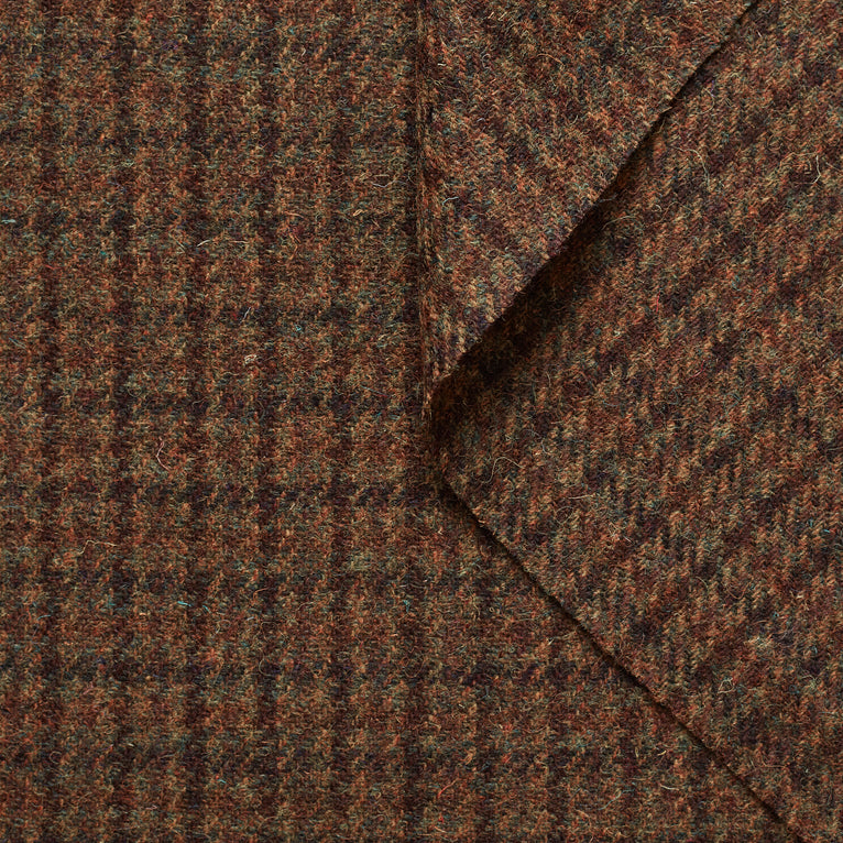 T22D00763 | Wool Checked Tweed - view 1