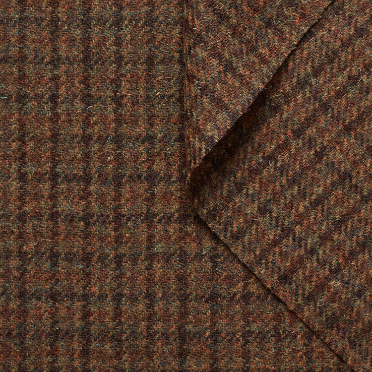 T22D00763 | Wool Checked Tweed - view 1