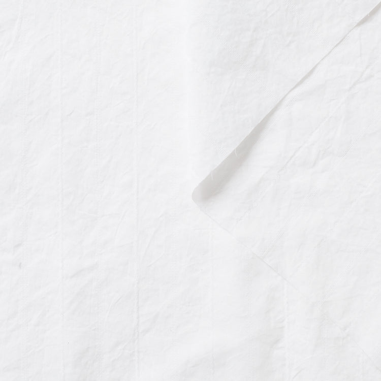 t22d00774 | Jacquard De Coton Lavé À Fines Rayures - vue 1