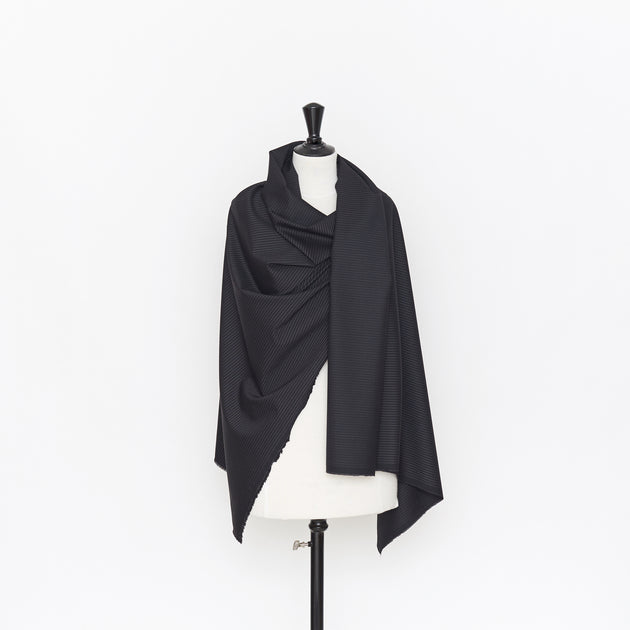 T22E00698 | Double Pinstripes Superfine Wool Stretch