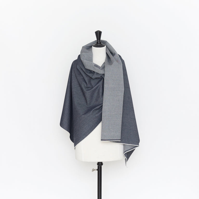 T22E00702 | Wool &amp; Cotton Denim - view 2