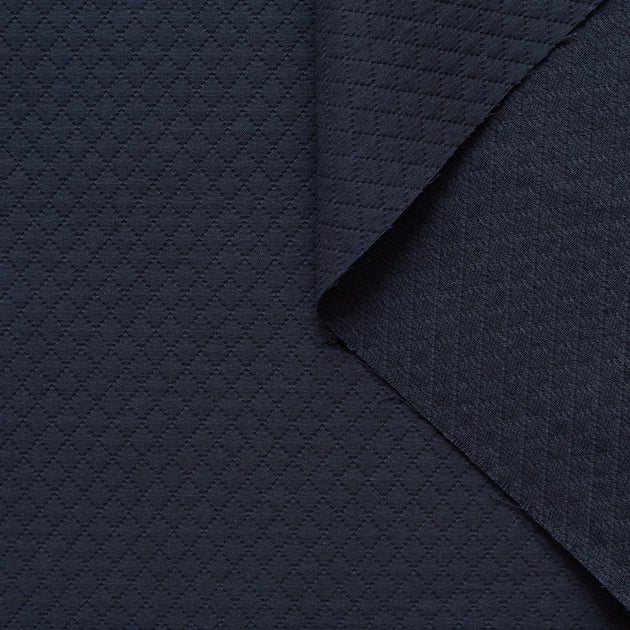 t22e00703 | Piqué Diamant En Laine Et Coton Imperméable