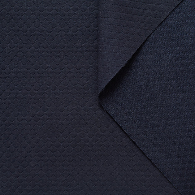 t22e00704 | Piqué Diamant Coton & Lain Déperlant