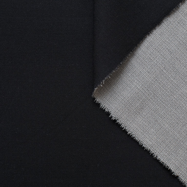 t22e00707 | Double Face Laine &amp; Soie Stretch - vue 2