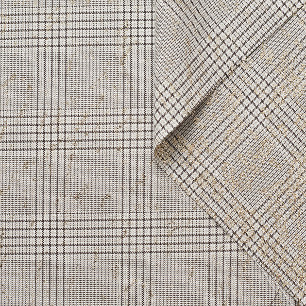 t22f00720 | Prince De Galles Lurex Or