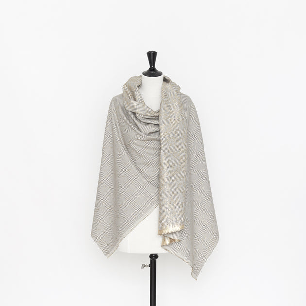 t22f00720 | Prince De Galles Lurex Or