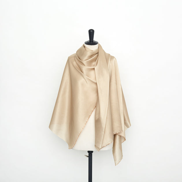 T22H03837 | Lamé Viscose & Silk Georgette