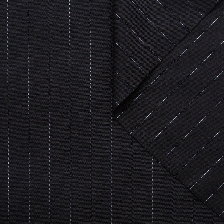 T22H03946 | Pinstripe Wool Flannel - view 1