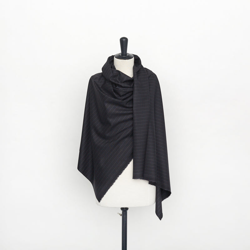 T22H03946 | Pinstripe Wool Flannel