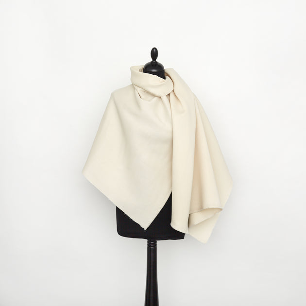 T22H03963 | Double Face Textured Wool & Silk Faille
