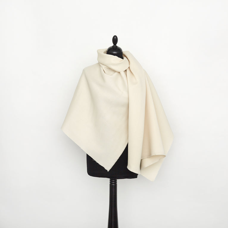 T22H03963 | Double Face Textured Wool &amp; Silk Faille - view 2