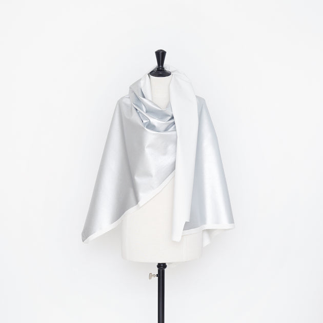 t22i00839 | Gabardine Laminée Métallique
