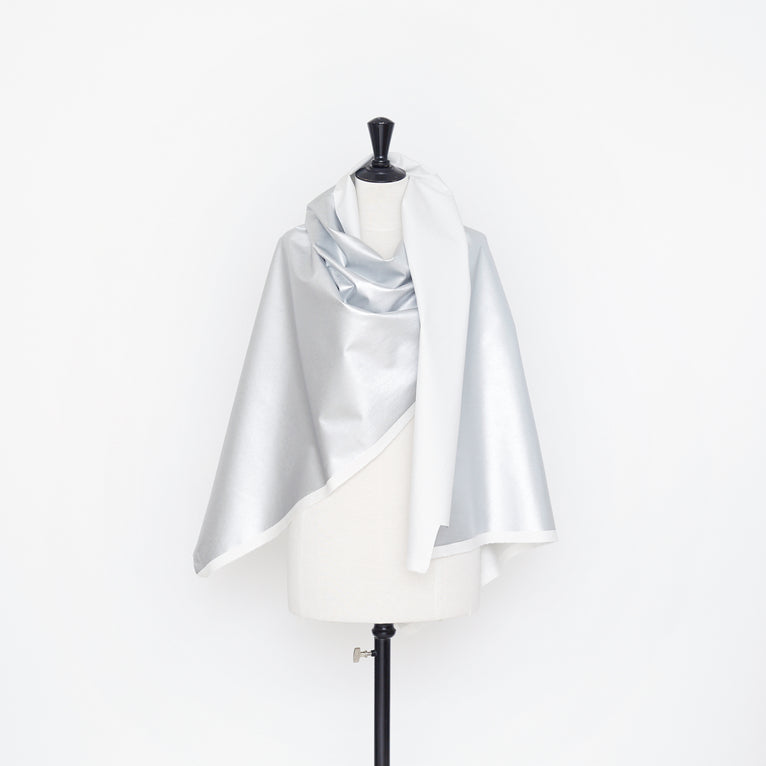 t22i00839 | Gabardine Laminée Métallique - vue 2