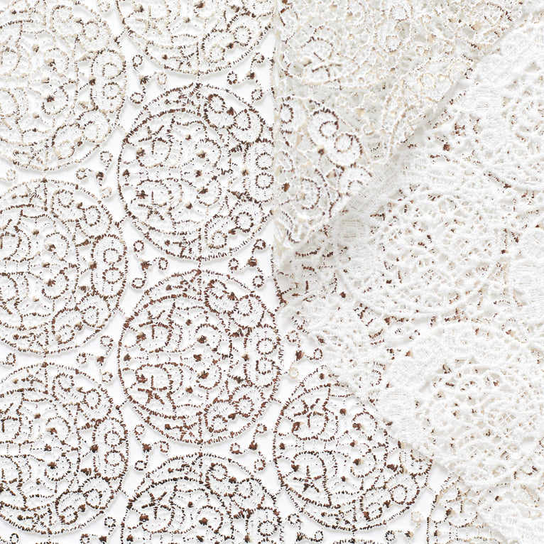 t22i00843 | Dentelle Guipure Laminée - vue 1