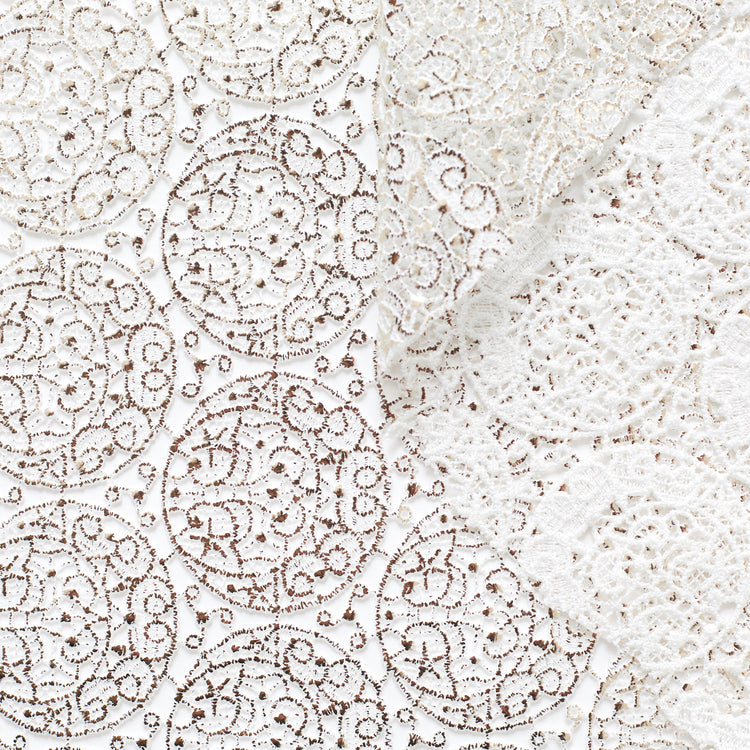 t22i00843 | Dentelle Guipure Laminée - vue 1