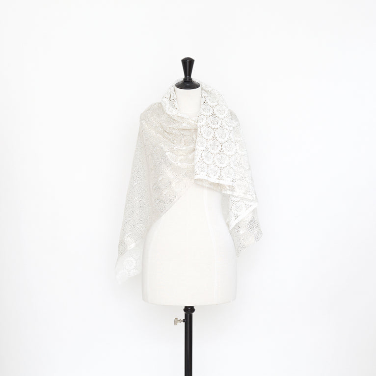 t22i00843 | Dentelle Guipure Laminée - vue 2