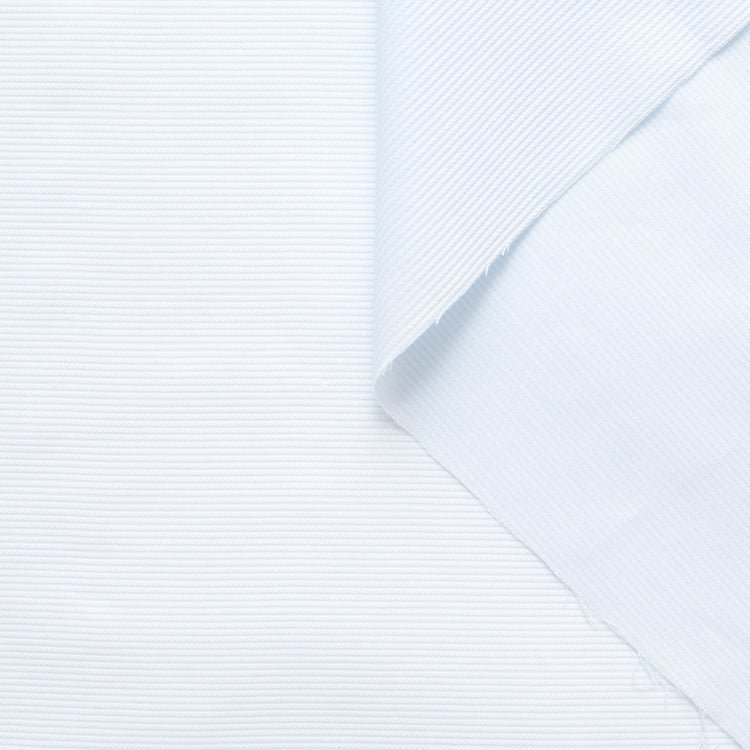 t22i00885 | Popeline Jacquard Rayée Texturée - vue 1