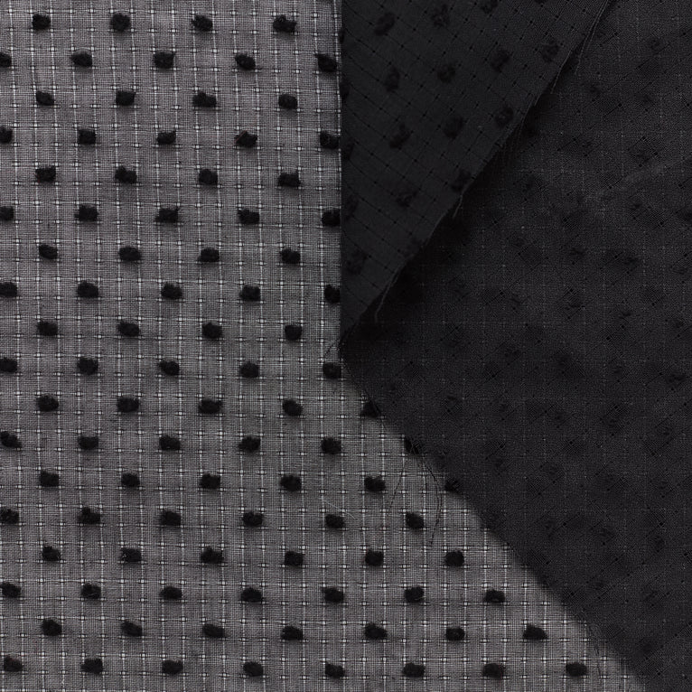 t22i00888 | Voile de Coton Plumetis - vue 3