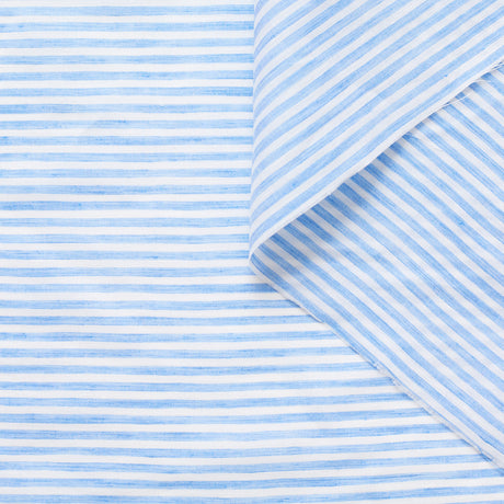 T22I00897 | Linen & Cotton Striped Poplin