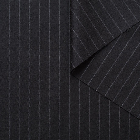 t22i00911 | Flanelle De Laine Vierge À Rayures Craie