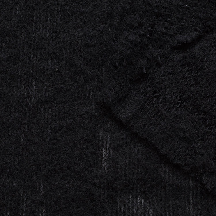 T22J00784 | Sheer Fluffy Viscose Knit - view 1