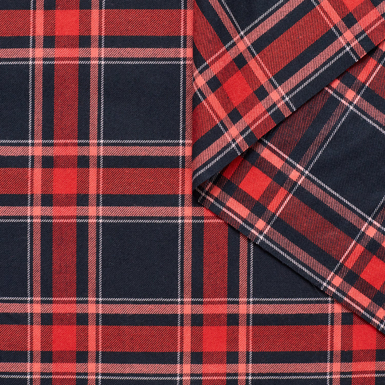 t22j00797 | Flanelle de Coton Tartan - vue 1