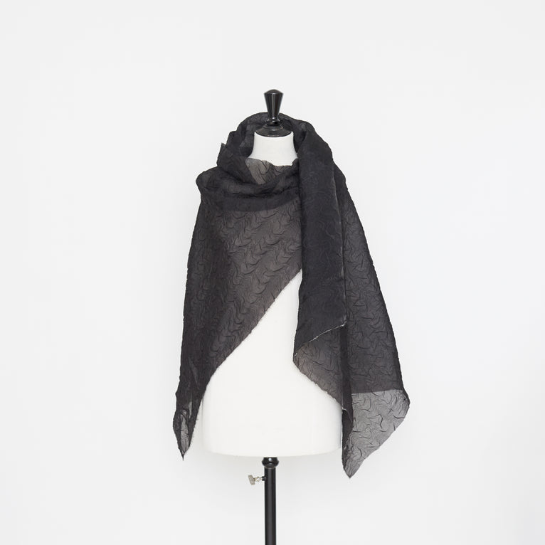 T22M00936 | Jacquard Organza Cloqué - view 2