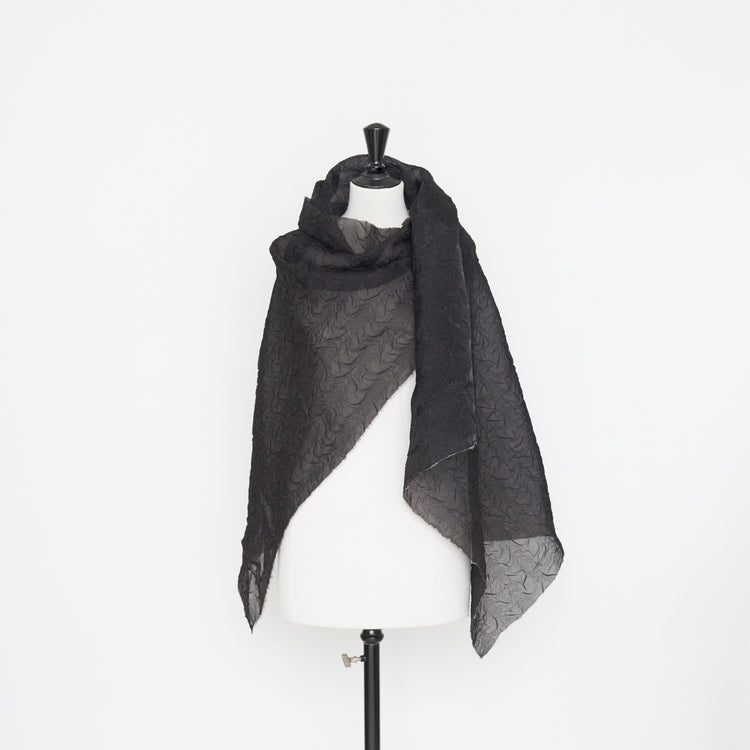 T22M00936 | Jacquard Organza Cloqué - view 2