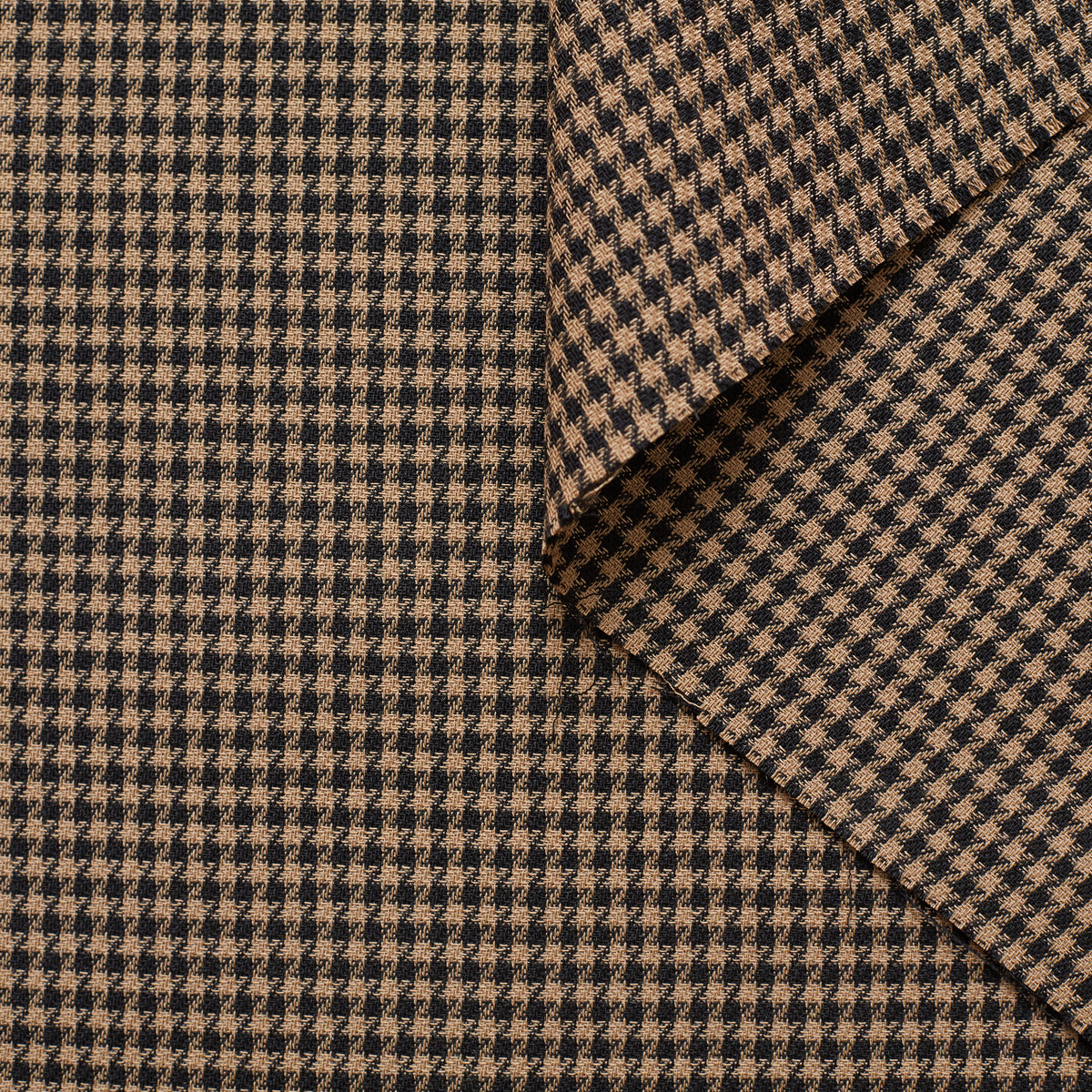T22M00941 | Double Face Houndstooth Wool Crepe