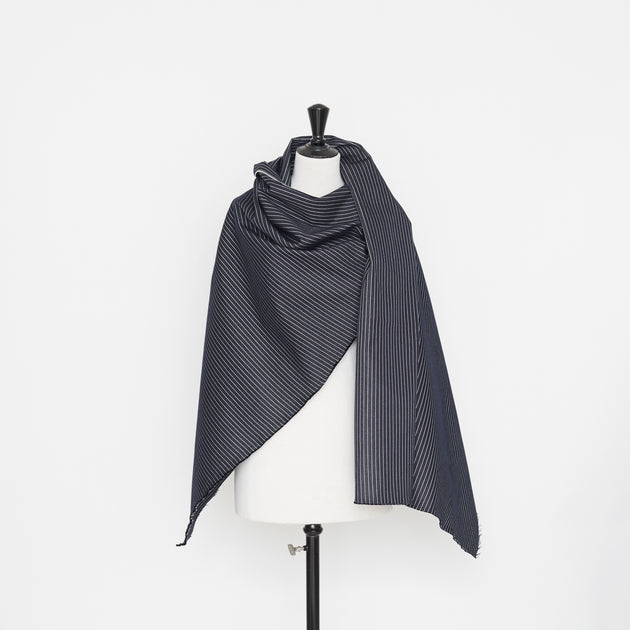 T22M00944 | Double Face Pinstripe Denim