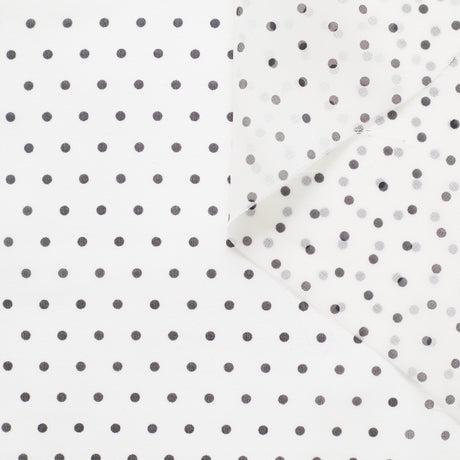 T22M00948 | Polka Dots Dry Silk Georgette