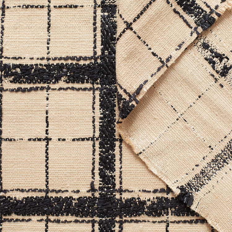 T22M00952 | Silk Large Check Tweed - view 1