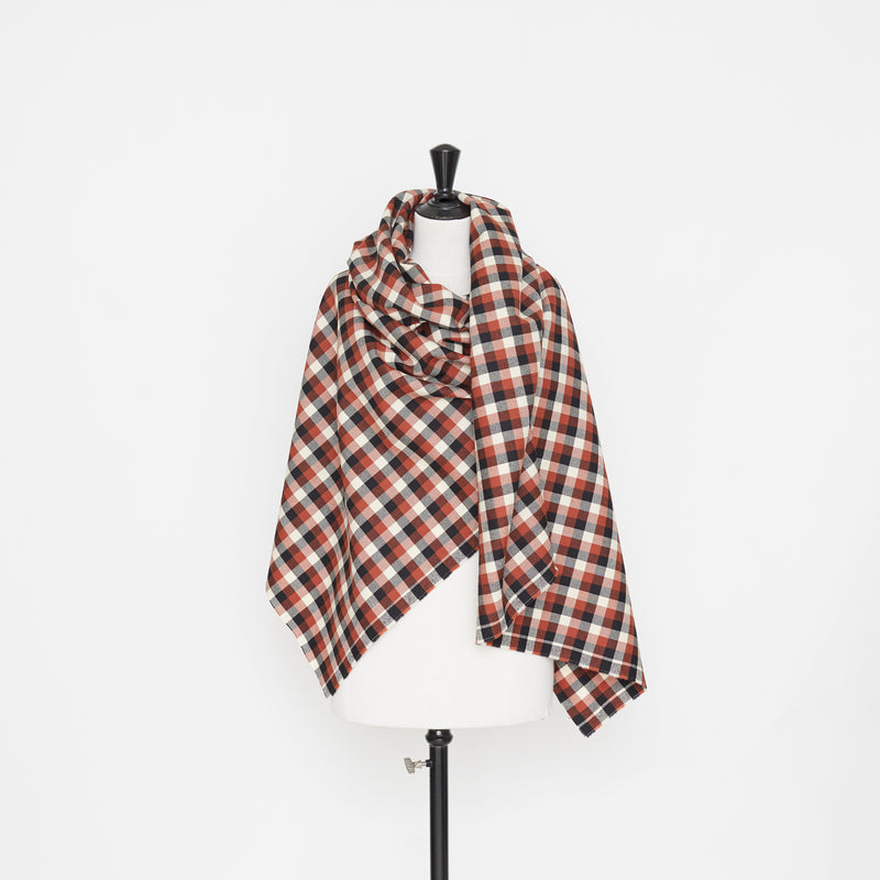 T22M00960 | Tricolor Gingham Wool