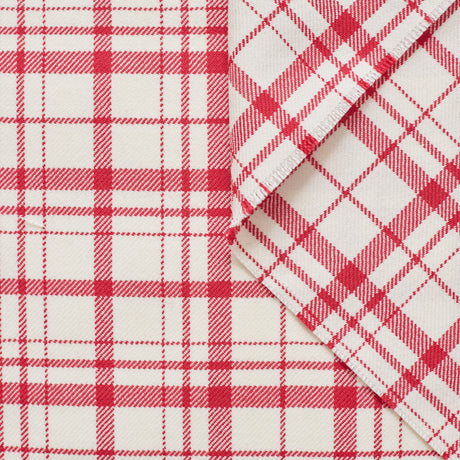  Drap de Laine Vierge à Carreaux
