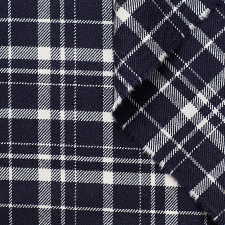 t22m00964 | Drap de Laine Vierge à Carreaux