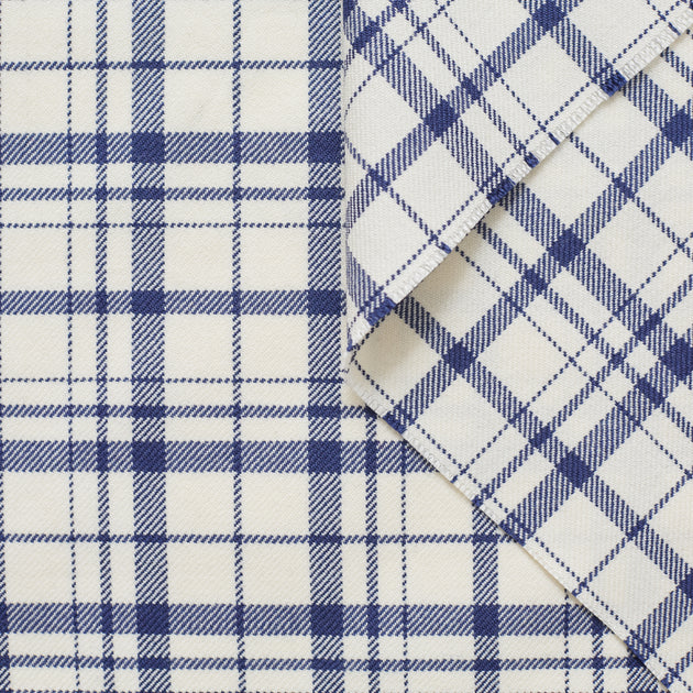 T22M00964 | Checked Virgin Wool Drap