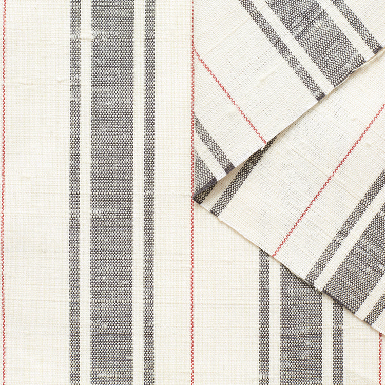 T22M00973 | Irregular Silk Striped Canvas - view 1