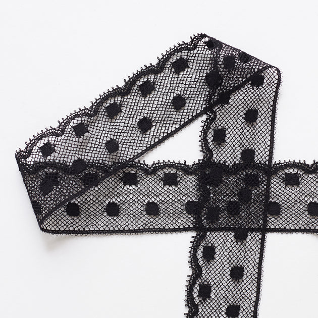T22M00977 | Dots Galloon Lace 3,5cm