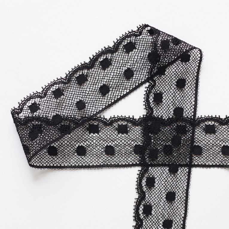 T22M00977 | Dots Galloon Lace 3,5cm - view 2