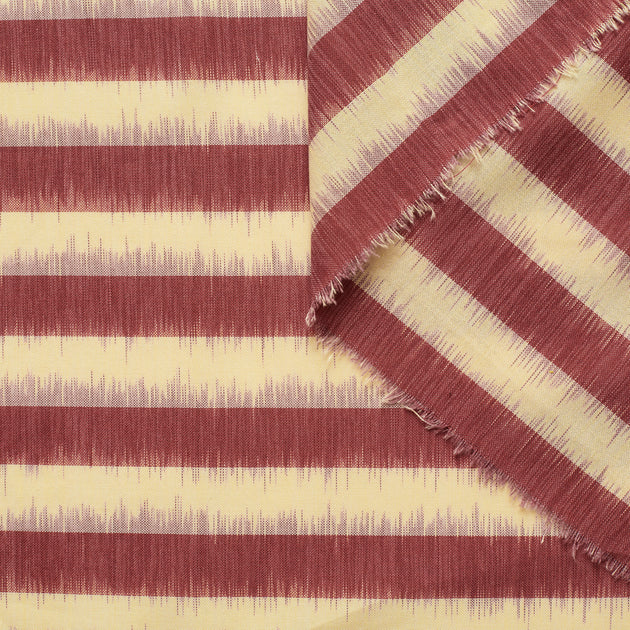 T22M00981 | Blurry Stripe Cotton Canvas