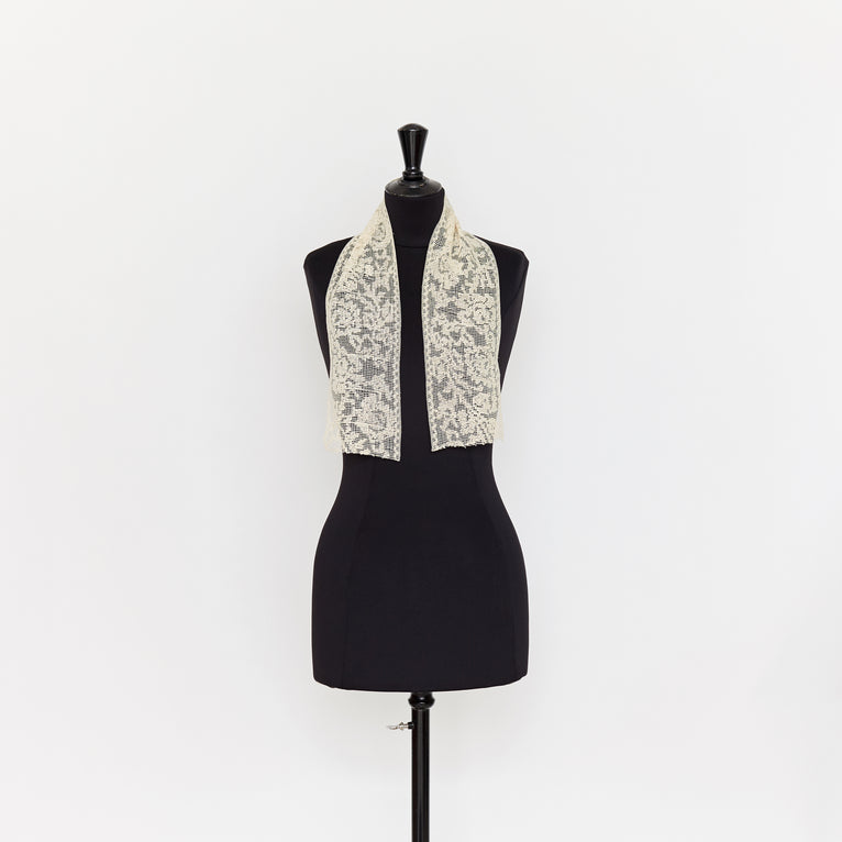 T22M00986 | Checkered Floral Lace 13,5cm - view 2