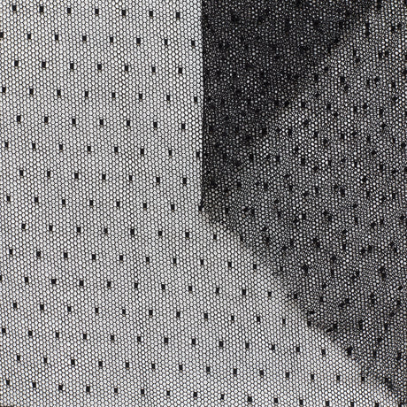 T22N01256 | Polka Dots Cotton Tulle
