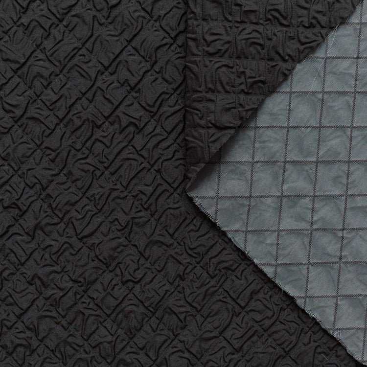 T22N01265 | Quilted Nylon Cloqué - view 1