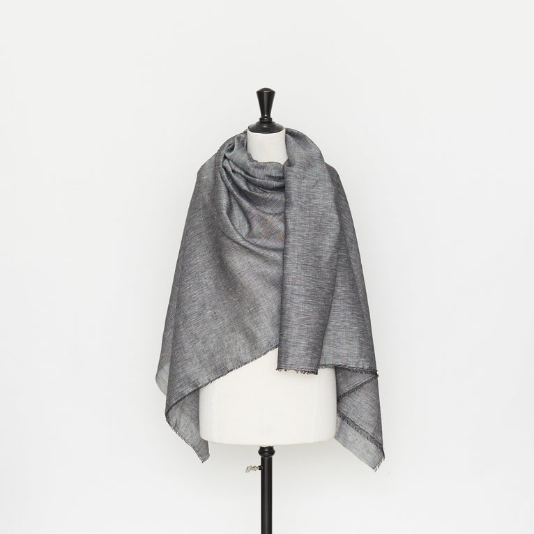 T22N01273 | Melange Linen Chambray - view 2