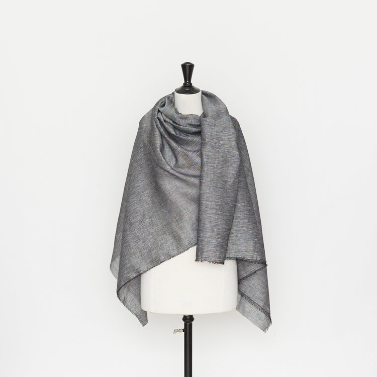 T22N01273 | Melange Linen Chambray - view 2