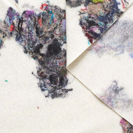 T22N01280 | Felt Inlaid with Coloured Yarns