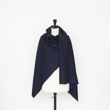  Double Face Wool & Silk Gabardine