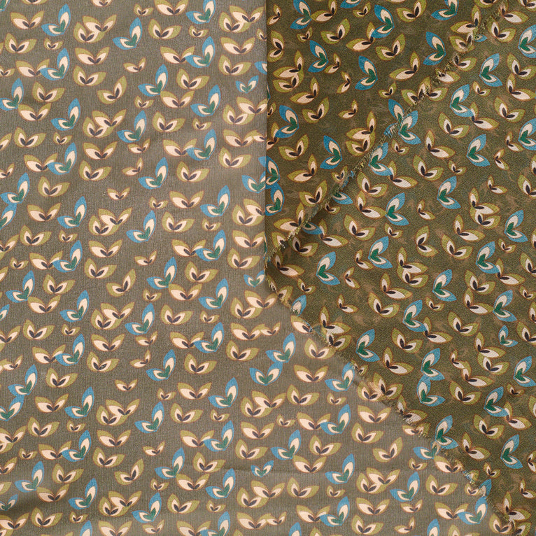 T22N01286 | Printed Silk Georgette - view 3