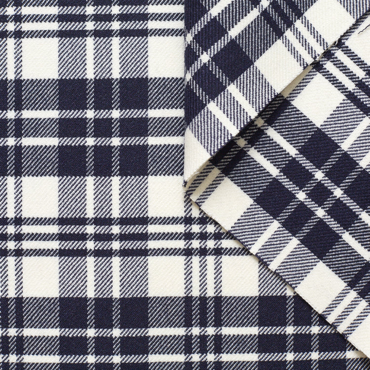 T22N01288 | Splittable Wool &amp; Cashmere Check - view 1