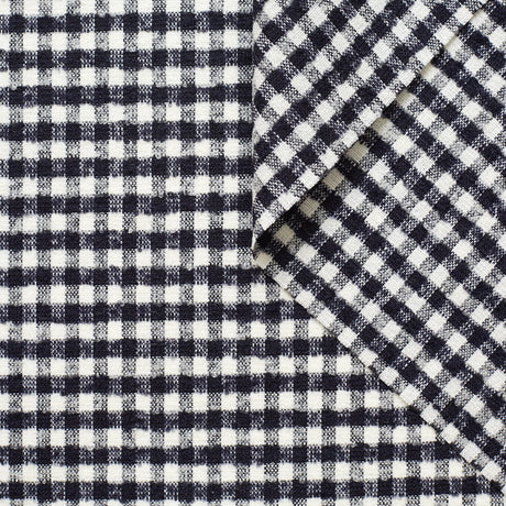  Bouclé Gingham Wool